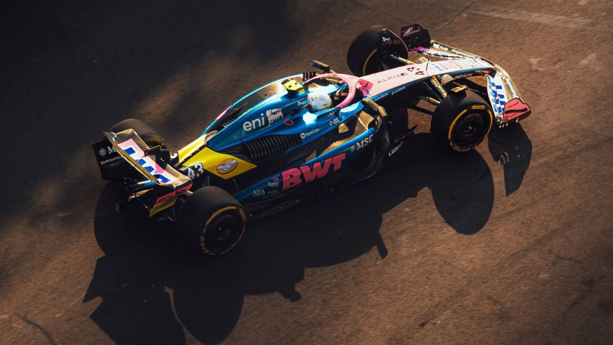 Foto: “X” de BWT Alpine Formula One Team (@AlpineF1Team).