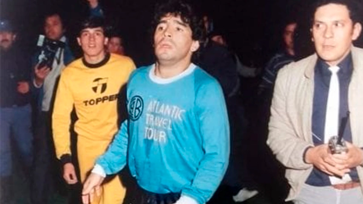 La camiseta de Maradona que nadie encuentra, una que usó en 1986 | Foto: TyCSports