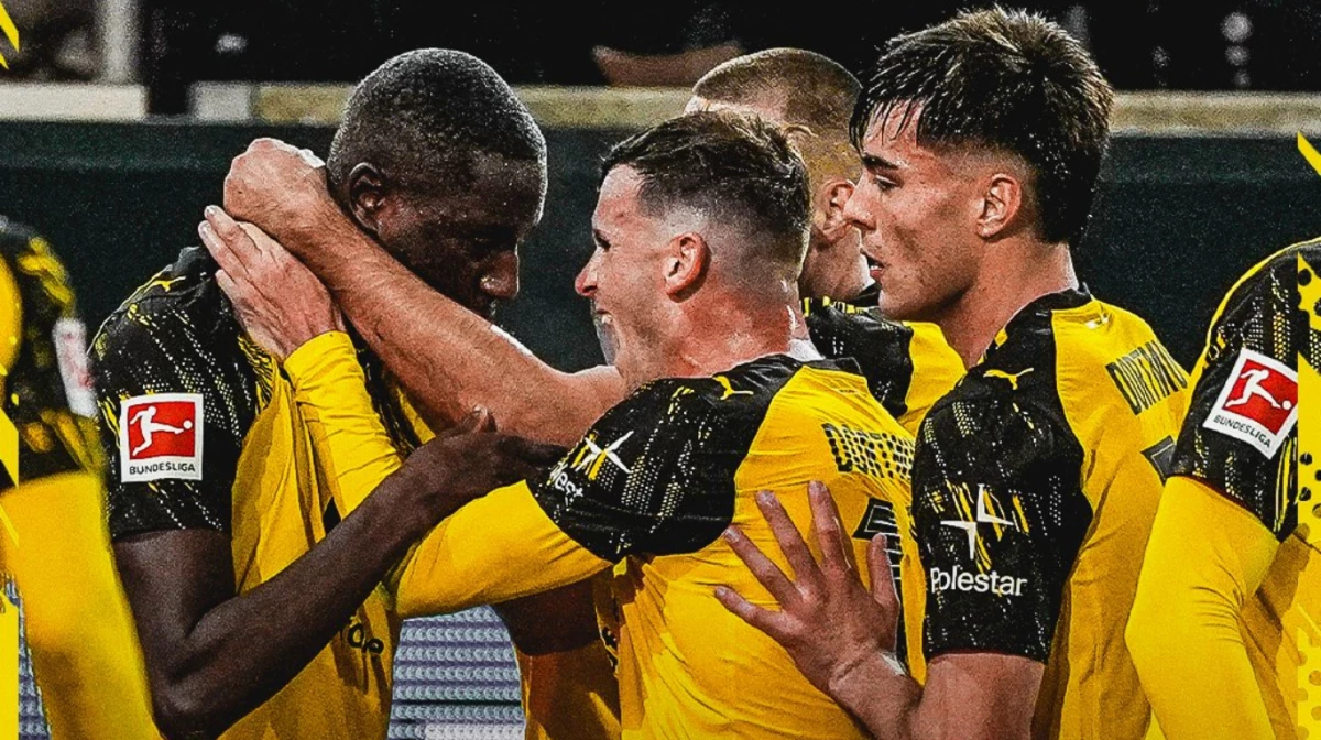 El argentino jugó desde el inicio (Foto: X@BlackYellow).