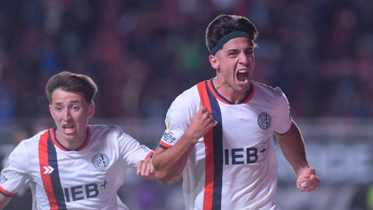 Cuello anotó el gol que hizo la diferencia en el partido (Foto: Julián ÁlvarezContenidos Informativos).