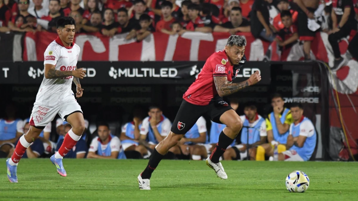 Herrera no tuvo un buen partido en la derrota con Unión | FotoX@Newells