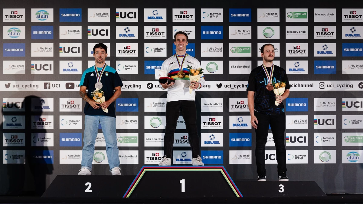 El podio de la edición 2024. Foto: UCI.