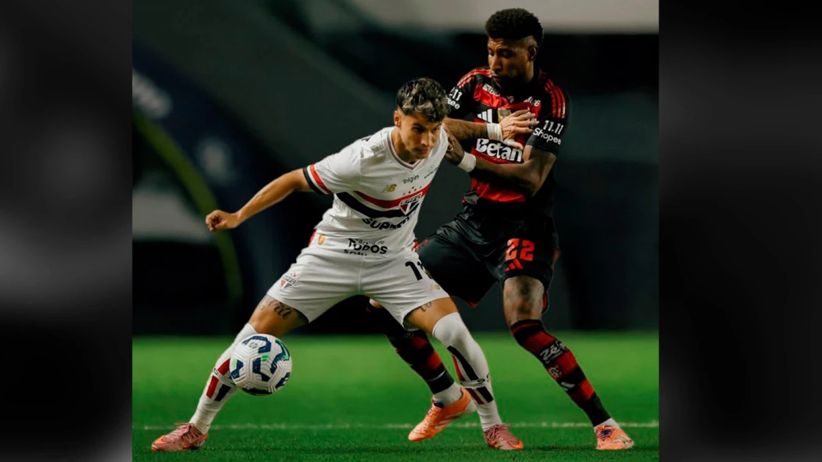 Foto: Flamengo alcanzó a Palmeiras en la cima del Brasileirao, al menos hasta este jueves.