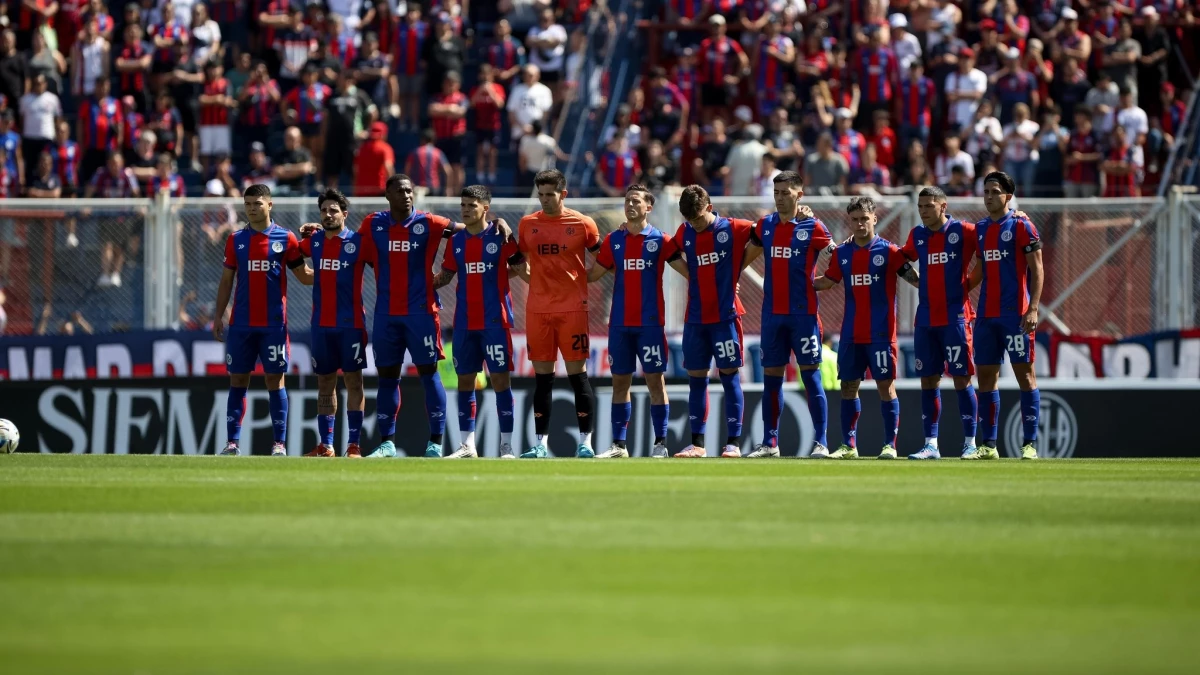 El equipo de San Lorenzo se clasificó a la Copa Sudamericana 2026 (Foto: Contenidos Informativos)