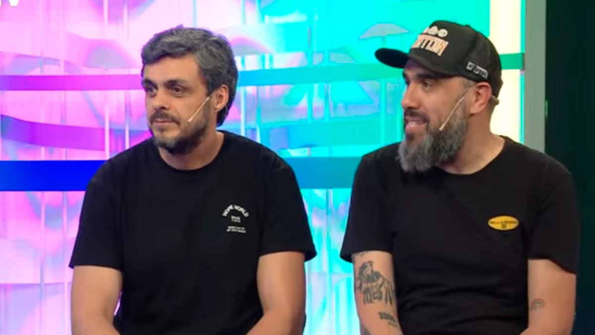 Adrián González y Darío Cuestas contaron su trabajo en base al PES Clásico | Los Foto: Imagen TV Deportv