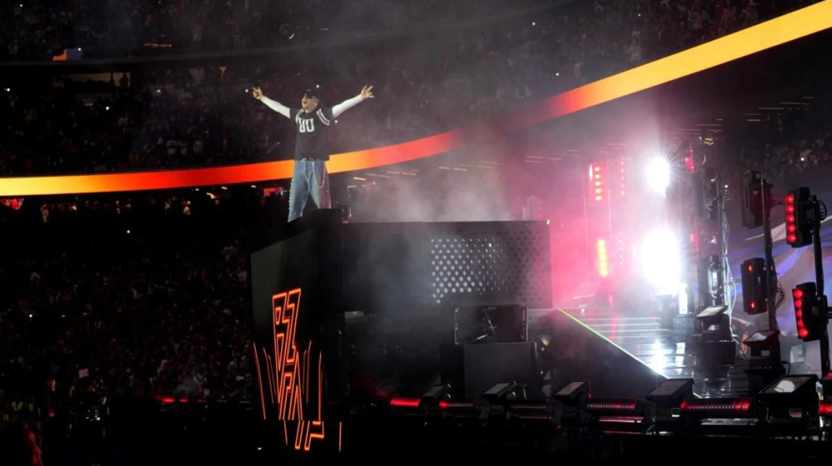 Bizarrap, dueño del entretiempo en el Bernabéu