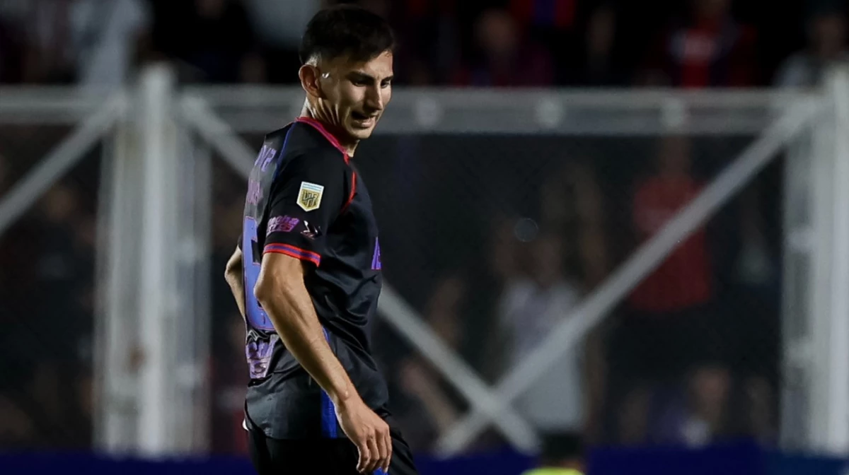 El “Pitu” Herrera se rompió los ligamentos (Foto: X@SanLorenzo).