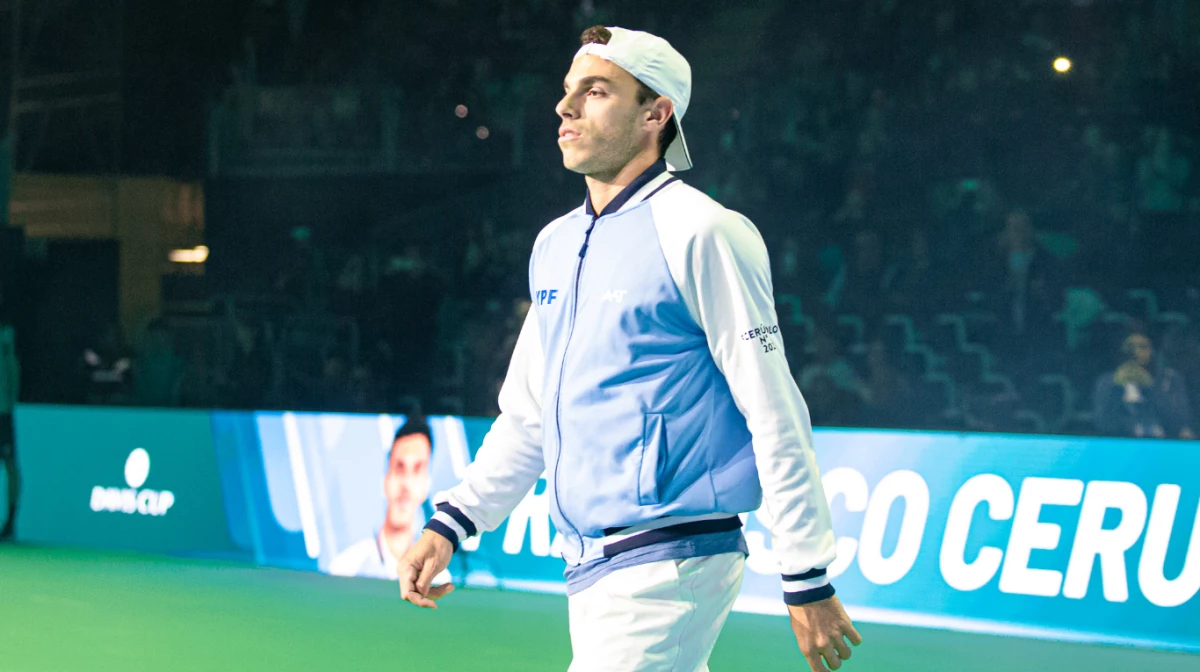 Francisco Cerúndolo habló sobre su ausencia en la serie por la Ronda 1 de la Copa Davis ante Corea del Sur | Foto: &nbsp;Archivo