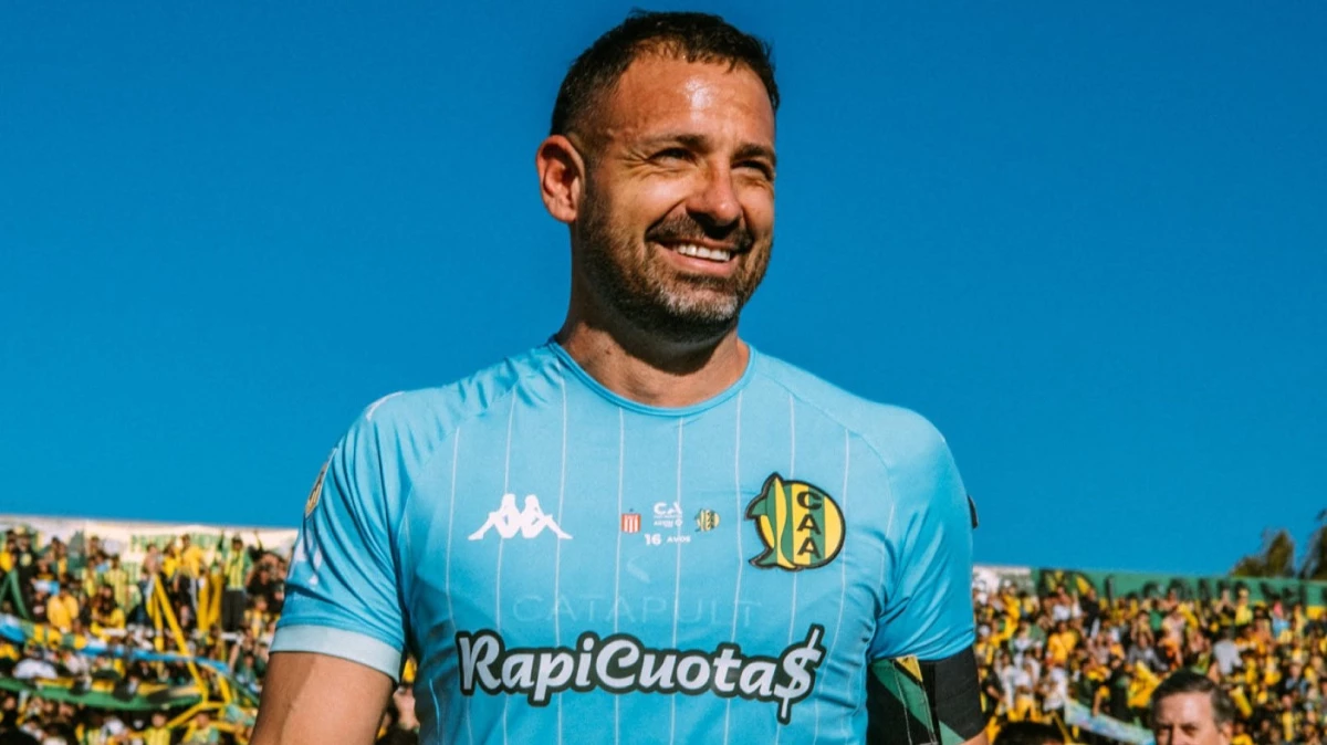 Carranza se retiró. Foto: X Aldosivi.