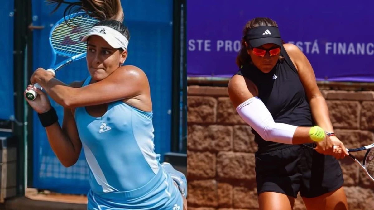 Lourdes Carlé y Luisina Giovannini se despidieron del Challenger de Buenos Aires | Fotos: redes personales