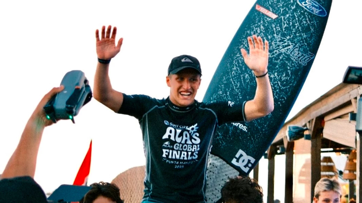 Thiago Passeri, la figura argentina del surf | Foto: Prensa&nbsp;