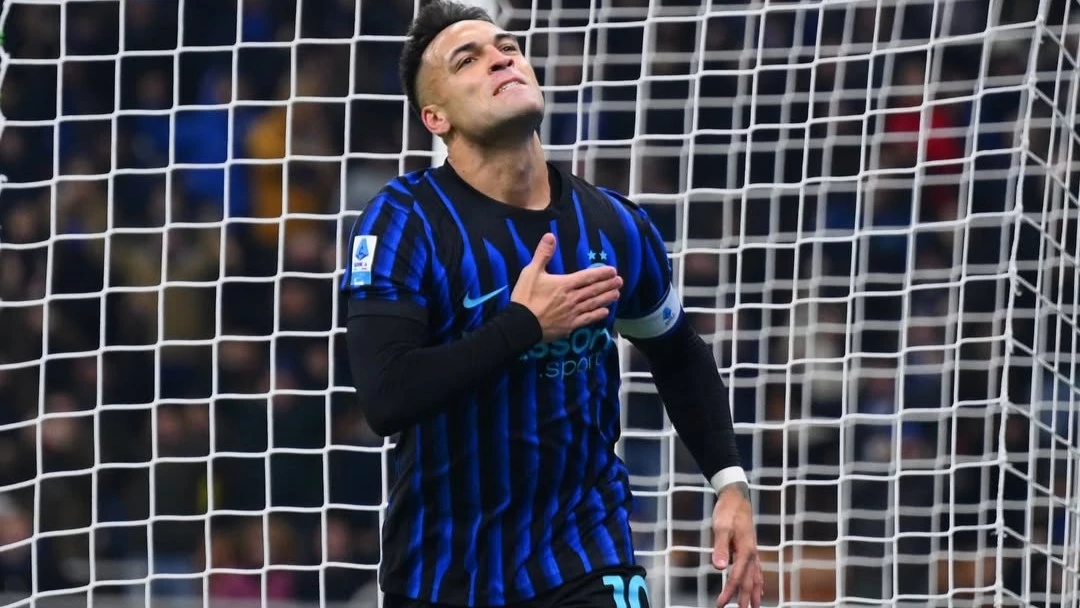 Lautaro Martínez lidera al Inter en la Serie A. Foto: X Inter.