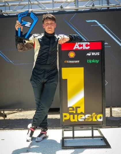 Valentino Alaux, campeón de Fórmula 2
