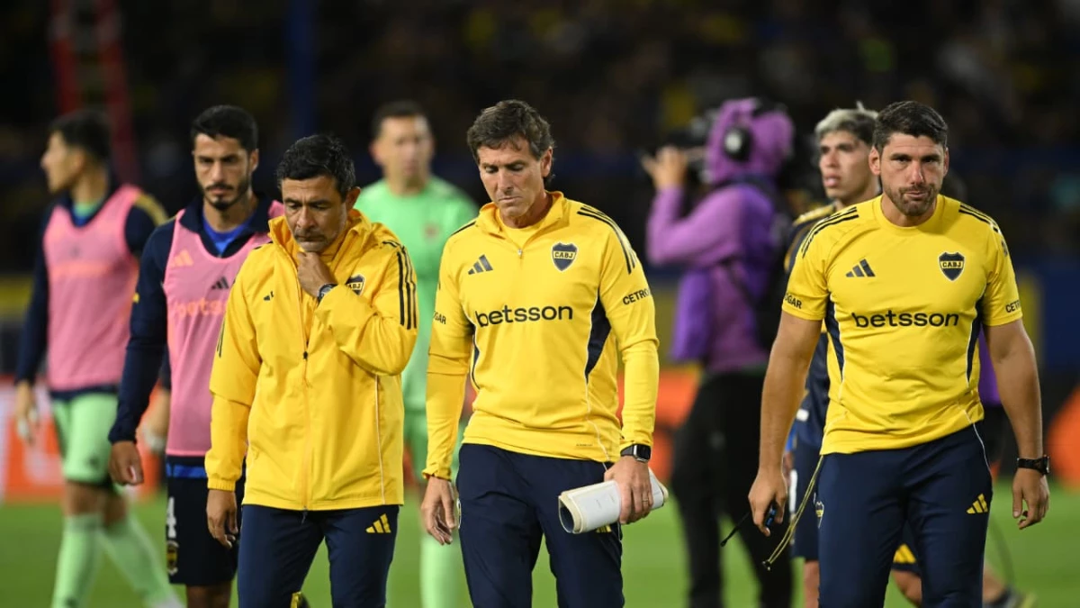 Boca todavía no confirmó la continuidad de Claudio Úbeda como DT. Foto: Fernando Gens