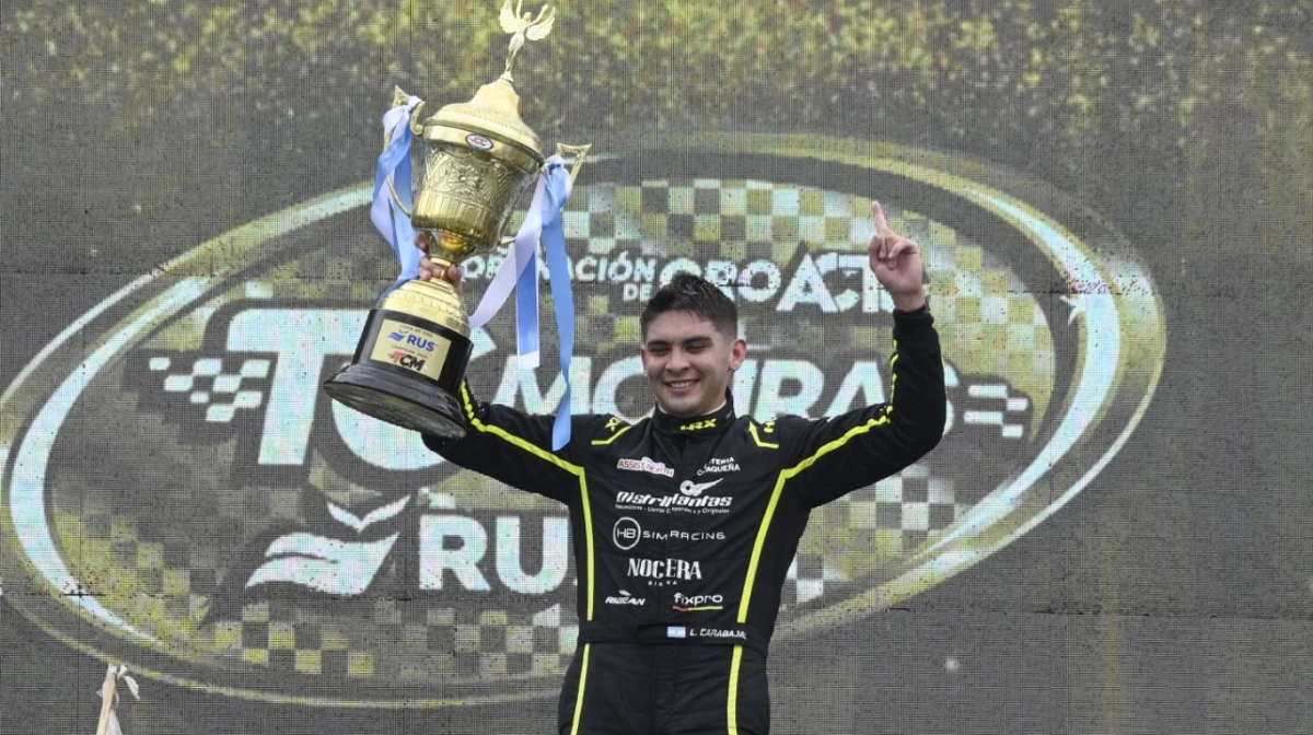 Carabajal, campeón de la temporada (Foto: ACTC).