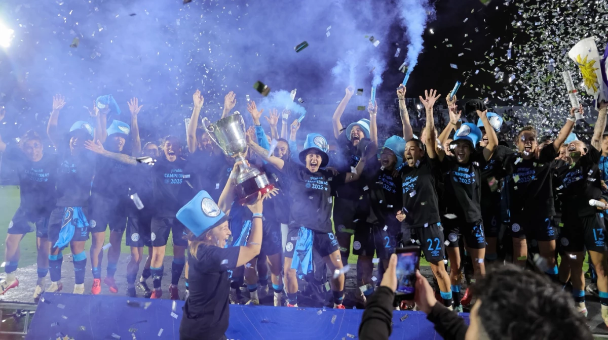 Belgrano venció a Racing y salió campeón (Foto: X@tapiachiqui)