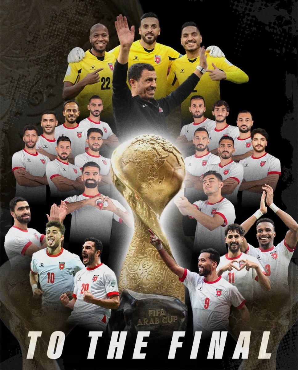 Foto: Jordania a la final de la Copa Árabe.