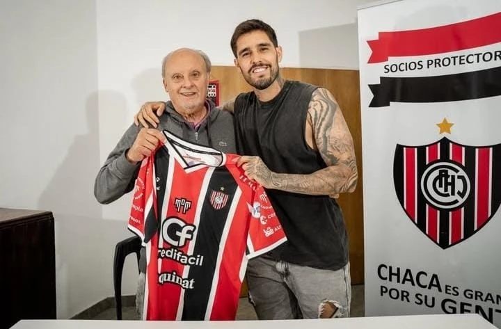 Foto:@ChacaOficial. El arquero Anchoverri es nueva incorporación del club de San Martín