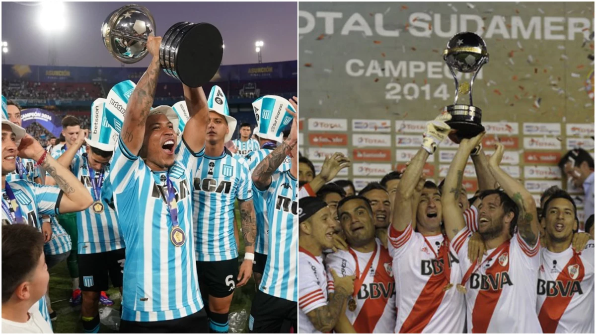 Racing y River tratarán de repetir. Foto: Deportv.