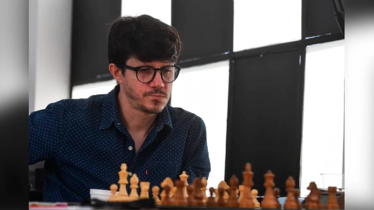 Foto: Camila Godoy. El campeón Argentino, Diego Flores, terminó con 5,5 puntos en la clasificación