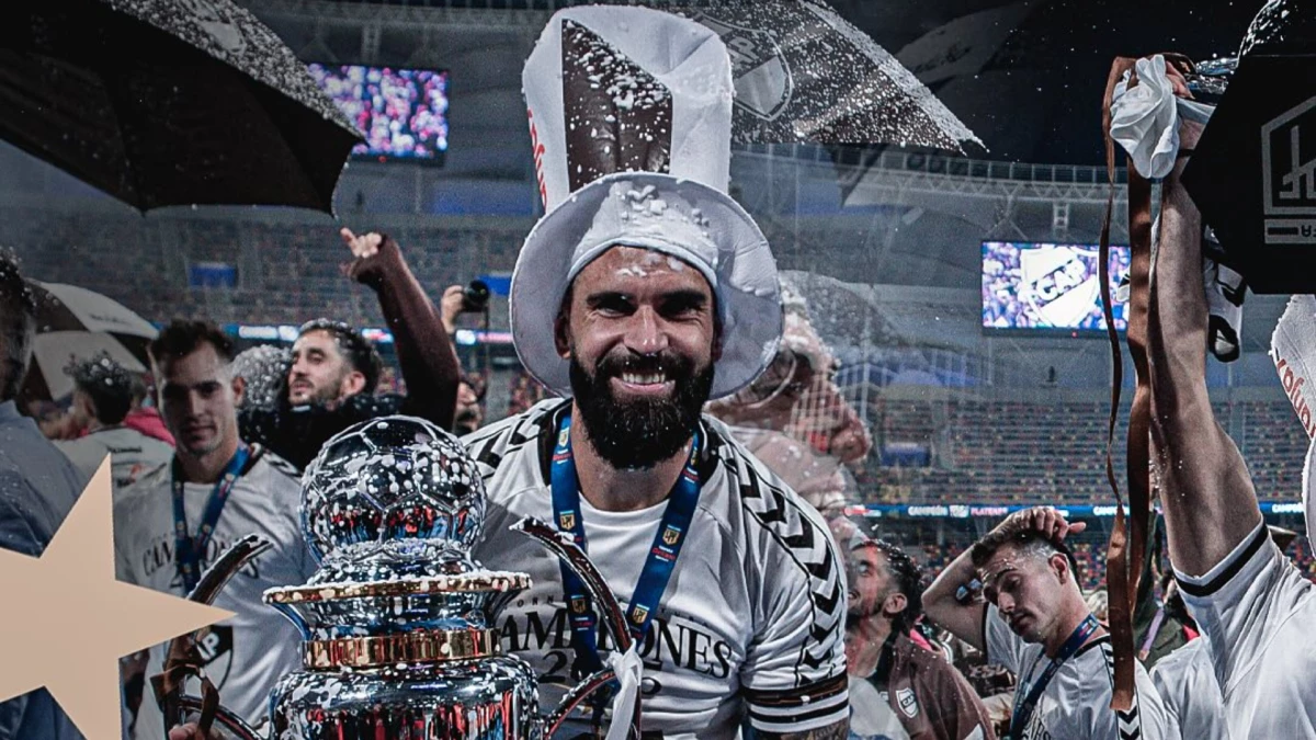 Platense dio la vuelta en Santiago. Foto: Instagram Nicolás Orsini.