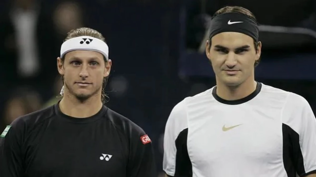 Nalbandian derrotó a Federer en el Master Cup de Shanghai 2005. Foto: Instagram David Nalbandian.