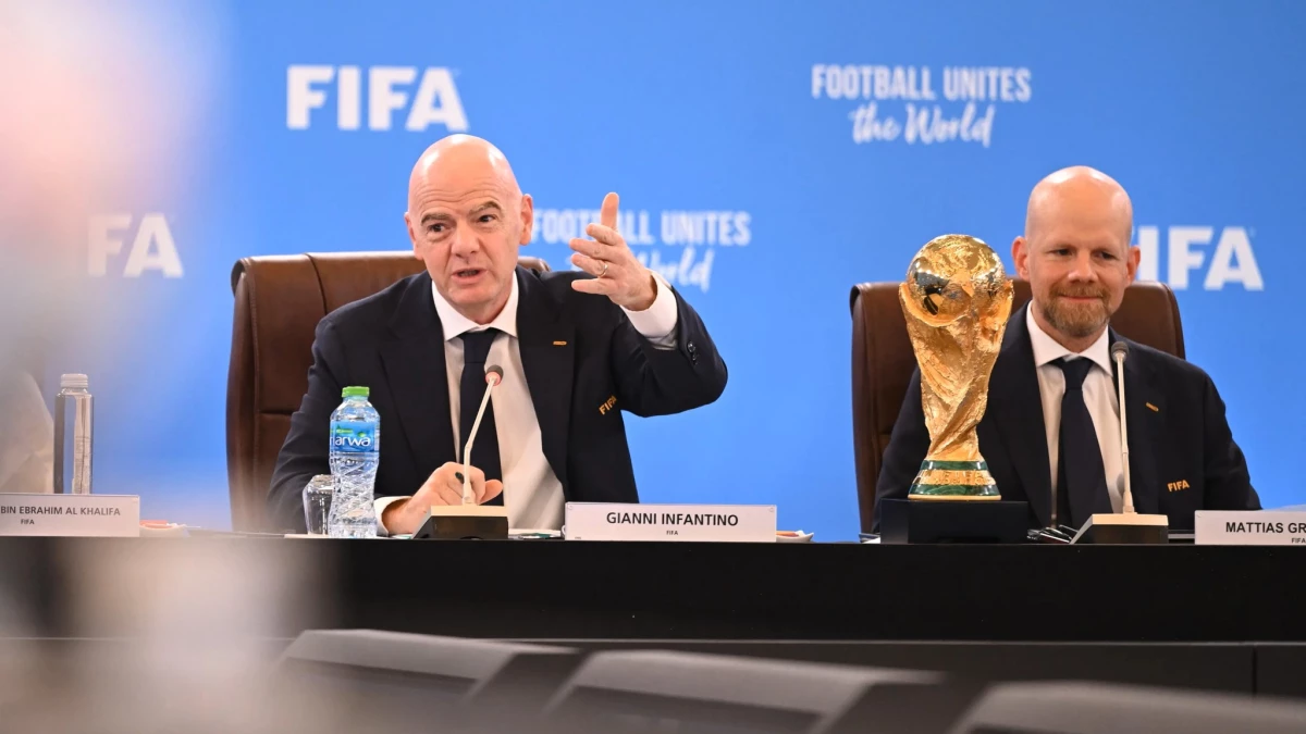 Gianni Infantino y Mattias Grafström, dos de los hombres fuertes que esperan grandes resultados de una alianza sin precedentes | Foto: FIFA