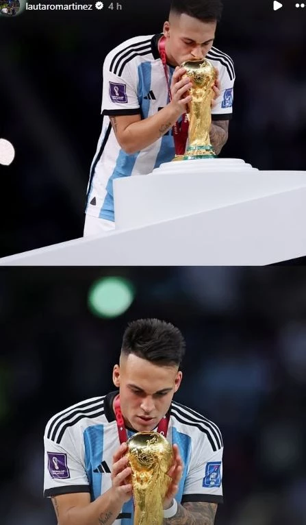 Foto: Instagram Lautaro Martínez.&nbsp;