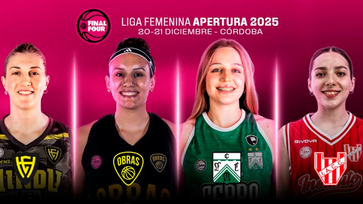El Final Four que define al campeón del Apertura 2025 se jugará en Córdoba | Foto: Prensa AdC
