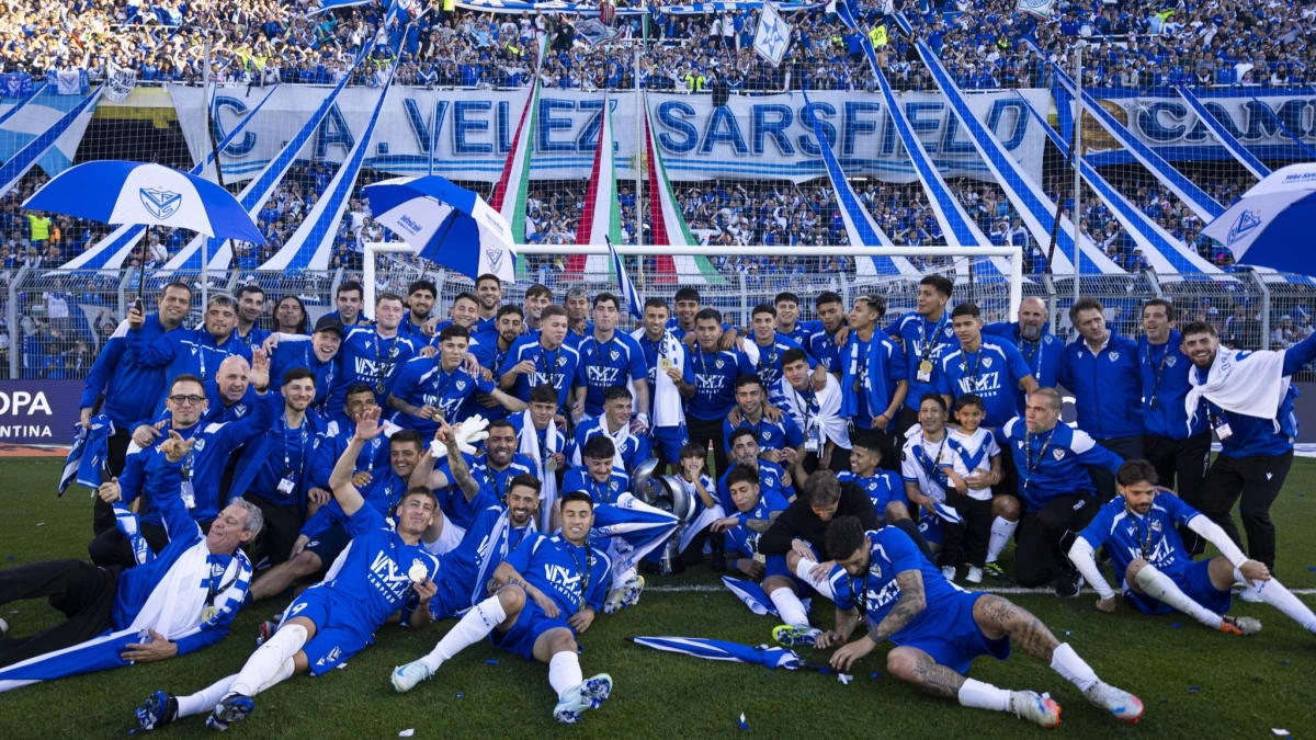 Vélez, uno de los dos campeones por duplicado en Argentina en 2025 | Foto: Vélez