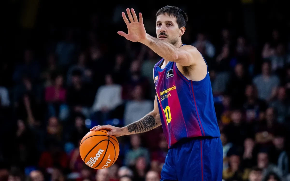 Foto:Prensa Barcelona Basquet. El argentino Laprovíttola colaboró con 8 puntos y 2 asistencias