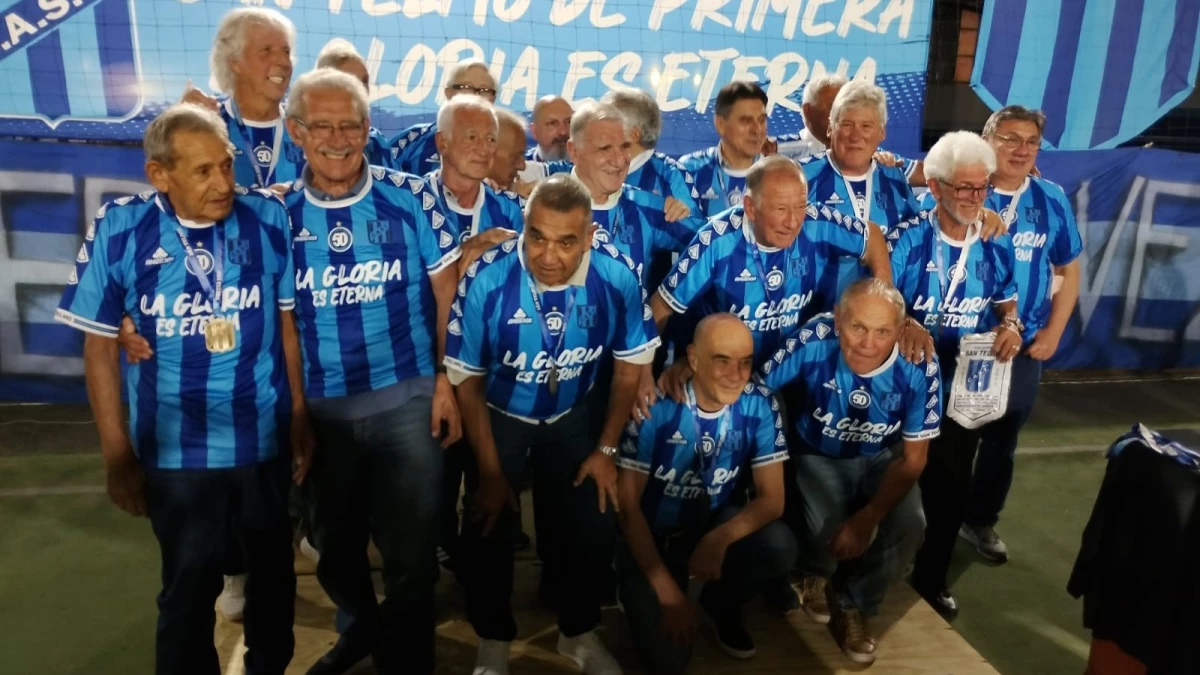 San Telmo logró hace 50 años su único ascenso a Primera División. Foto: prensa San Telmo.