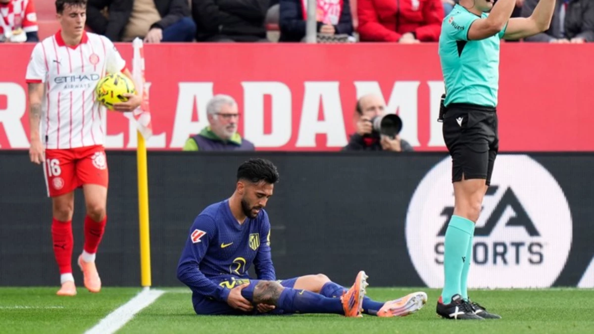 González pidió el cambio. Foto: X @ATM2020