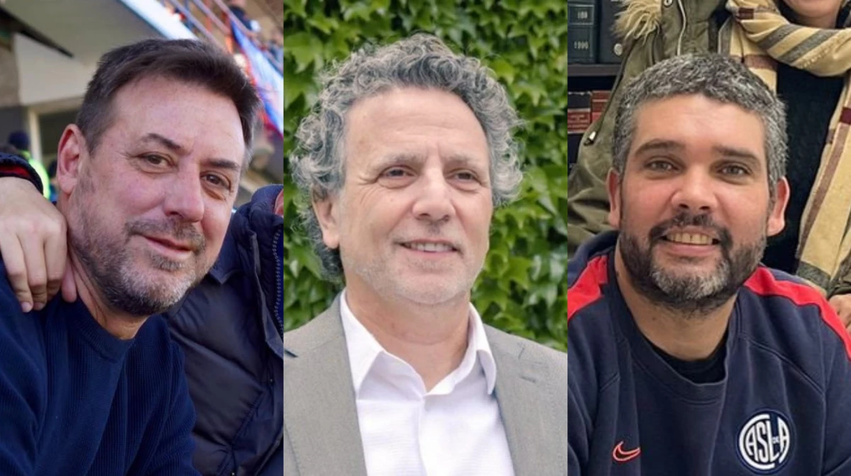 Costantino, Francis y Agote, candidatos a encabezar la CD transitoria (Foto: redes).