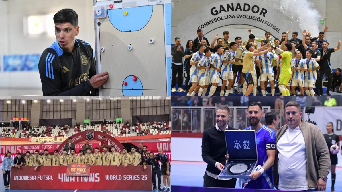 La Selección ganó el 4 Naciones, la Liga Evolución y un triangular que sirvió de excusa para despedir a Taborda. Fotos: @Argentina.