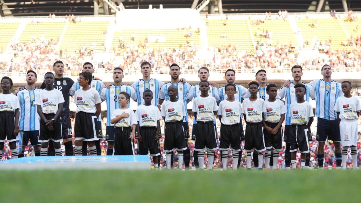 Argentina jugará con Mauritania en la Bombonera (Foto: X@Argentina).