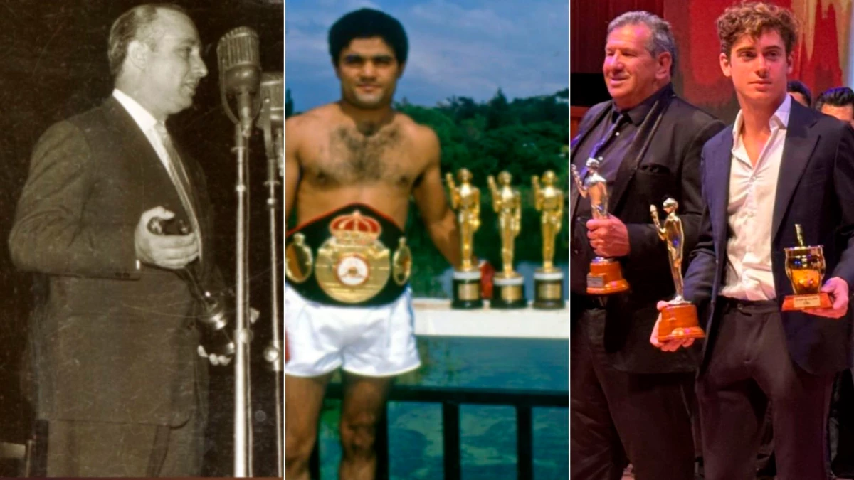 De Juan Manuel Fangio, a Santos Laciar y Emiliano Martínez y Franco Colapinto, la historia de los Premios Olimpia de Oro | Foto: IG Premios Olimpia  Prensa Prmios Olimpia