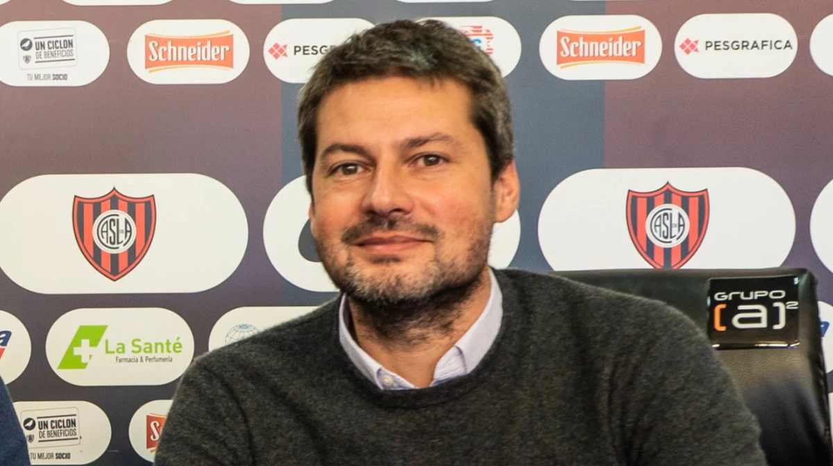 Foto: Matías Lammens intentó volver pero no lo logró.