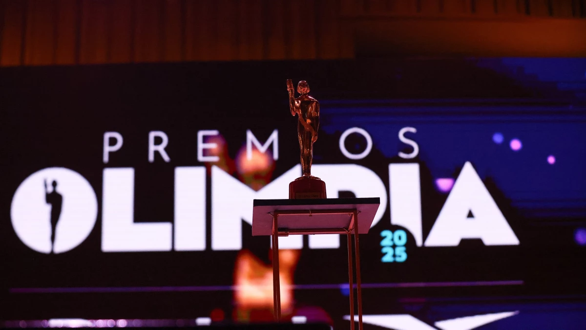 Foto: El Olimpia de Oro antes de conocer a su ganador.