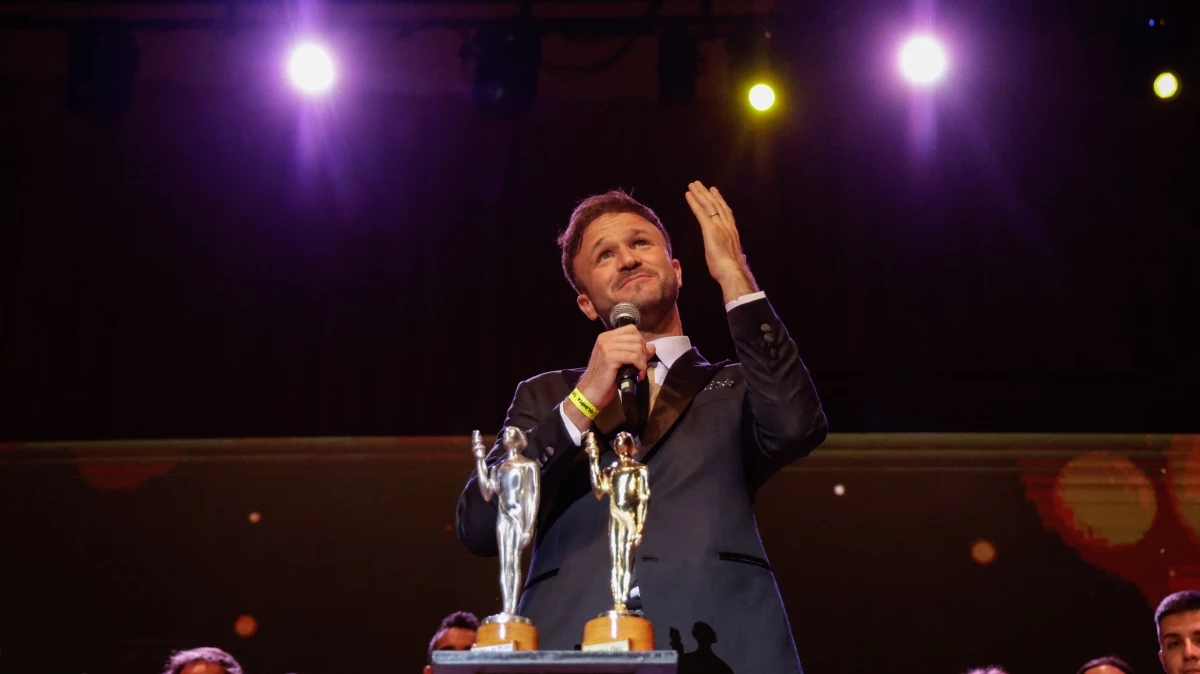Agustín Canapino ganó el Olimpia de Oro al mejor deportista del 2025. &nbsp;Foto: CPD