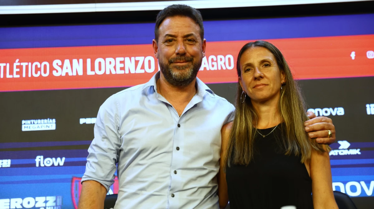 Costantino gestionará el club hasta las elecciones de mayo (Foto: X@SanLorenzo).