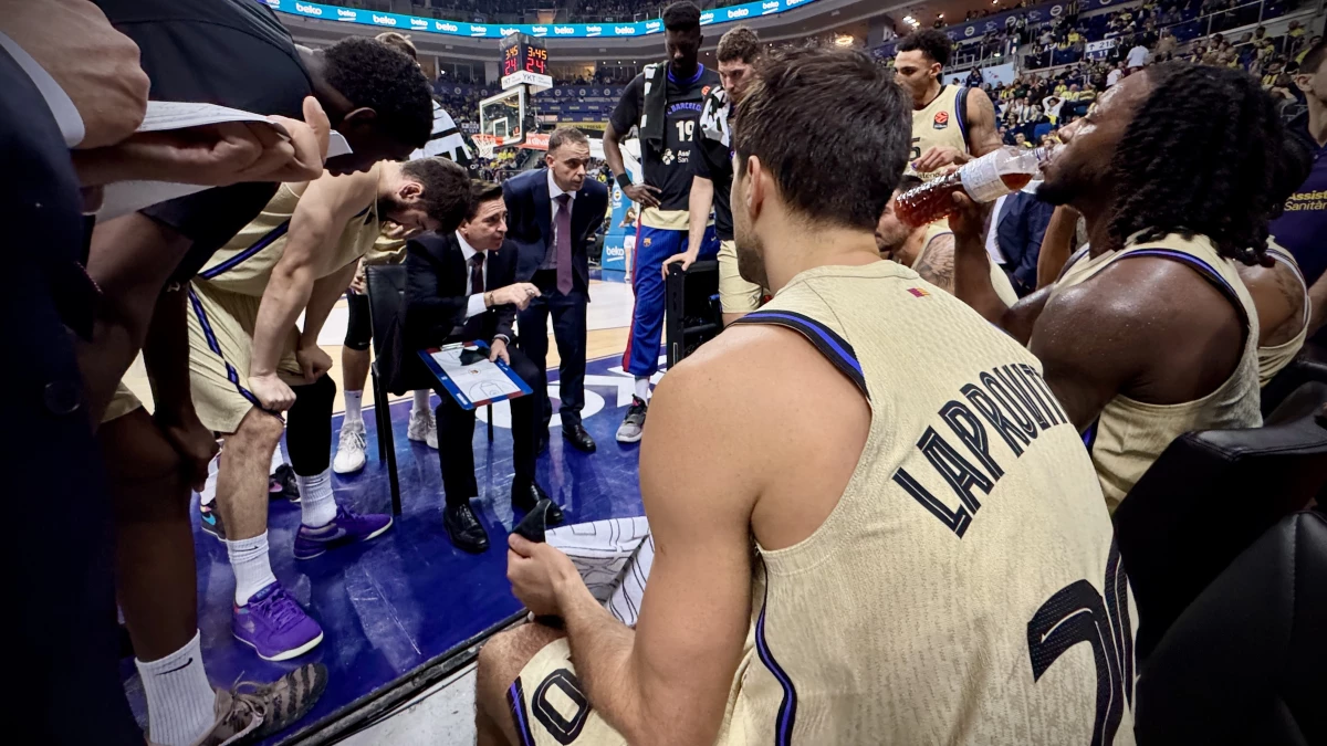 Foto: “X” de Barça Basket (@FCBbasket).