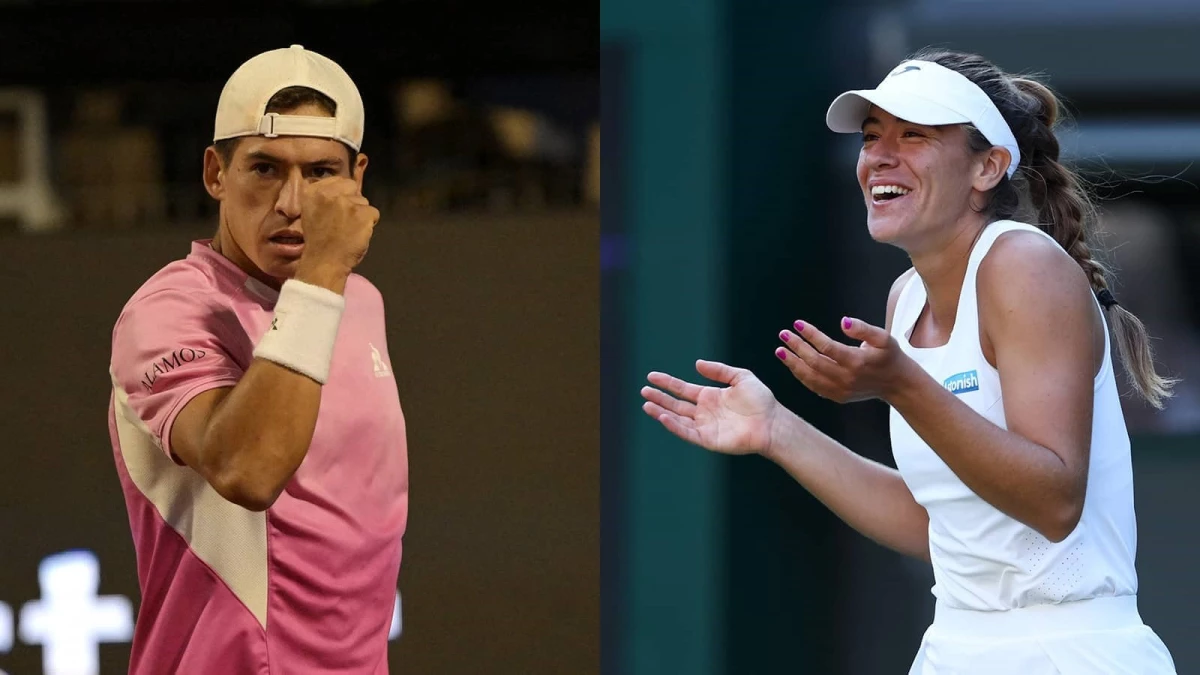 Seba Báez y Solana Sierra encabezan el equipo argentino. Foto: United Cup.