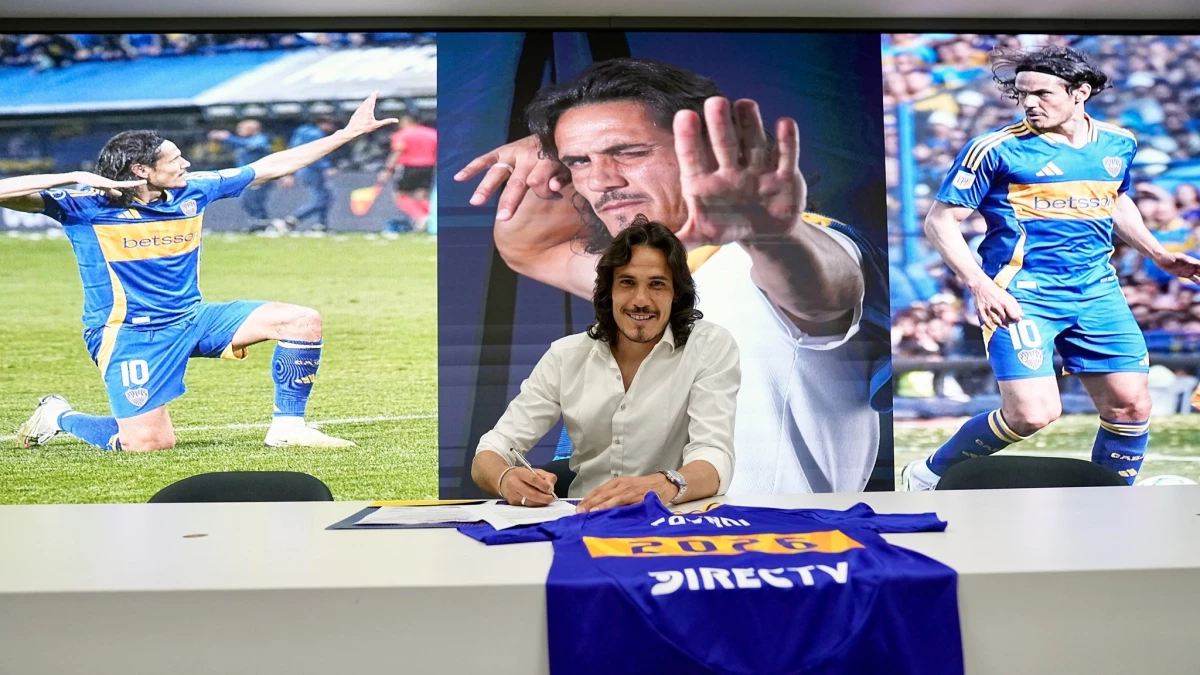 Edinson Cavani se prepara para afrontar una nueva temporada junto a Boca Juniors en 2026. (Foto: @BocaJrsOficial)