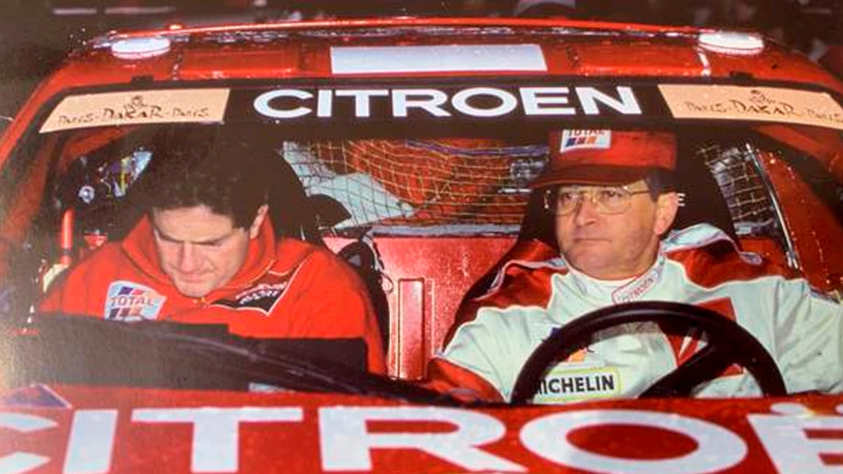 Michel Périn y Pierre Lartigue, el binómio icónico del Rally Dakar | Foto: Blog auto Caridéal