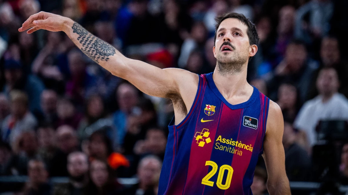 Laprovíttola aportó 11 puntos en la victoria del Barcelona (Foto: X@FCBbasket).