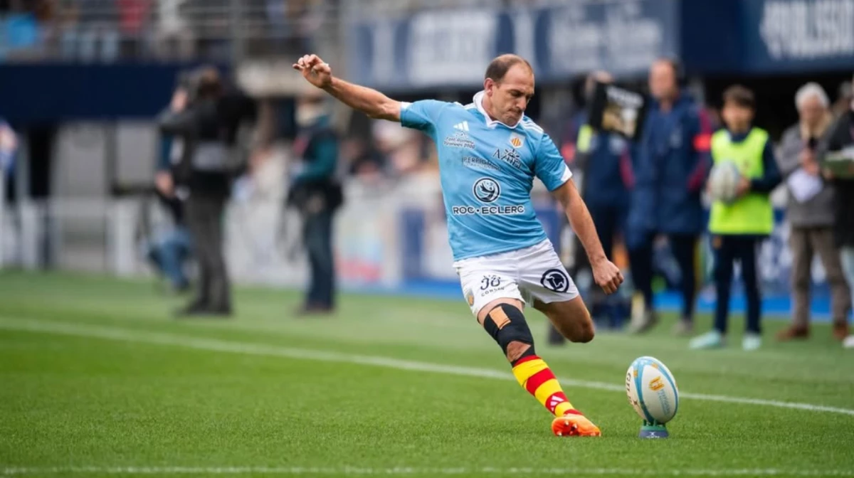 Urdampilleta, figura del Perpignan (Foto: IG@usapofficiel)