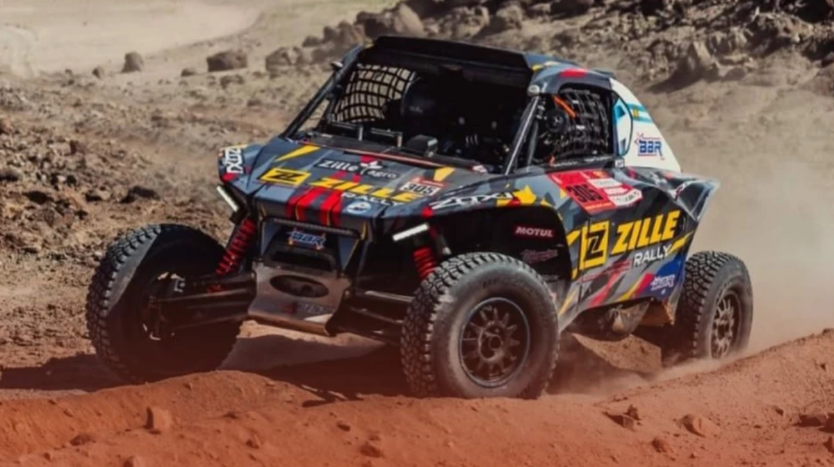 David Zille y Sebastián Cesana ganaron en la Etapa 1 de la categioría Challenger del Rally Dakar 2026 | Foto: ASO