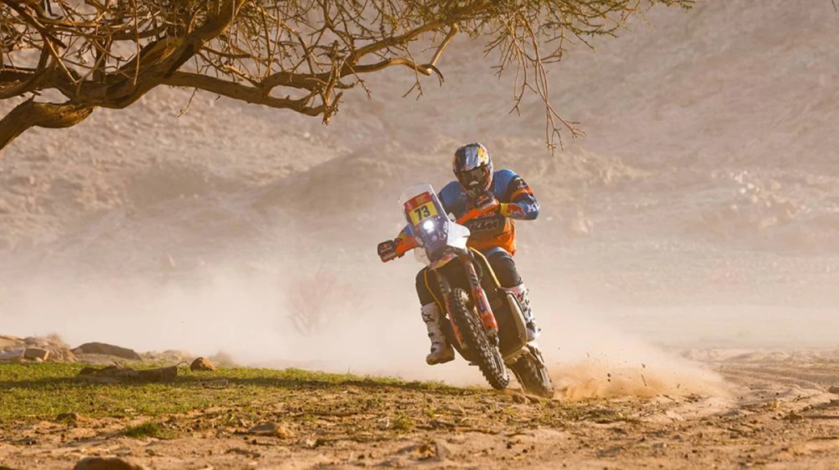 Canet, sorpresivo líder del Dakar 2026 (Foto: dakar.com).