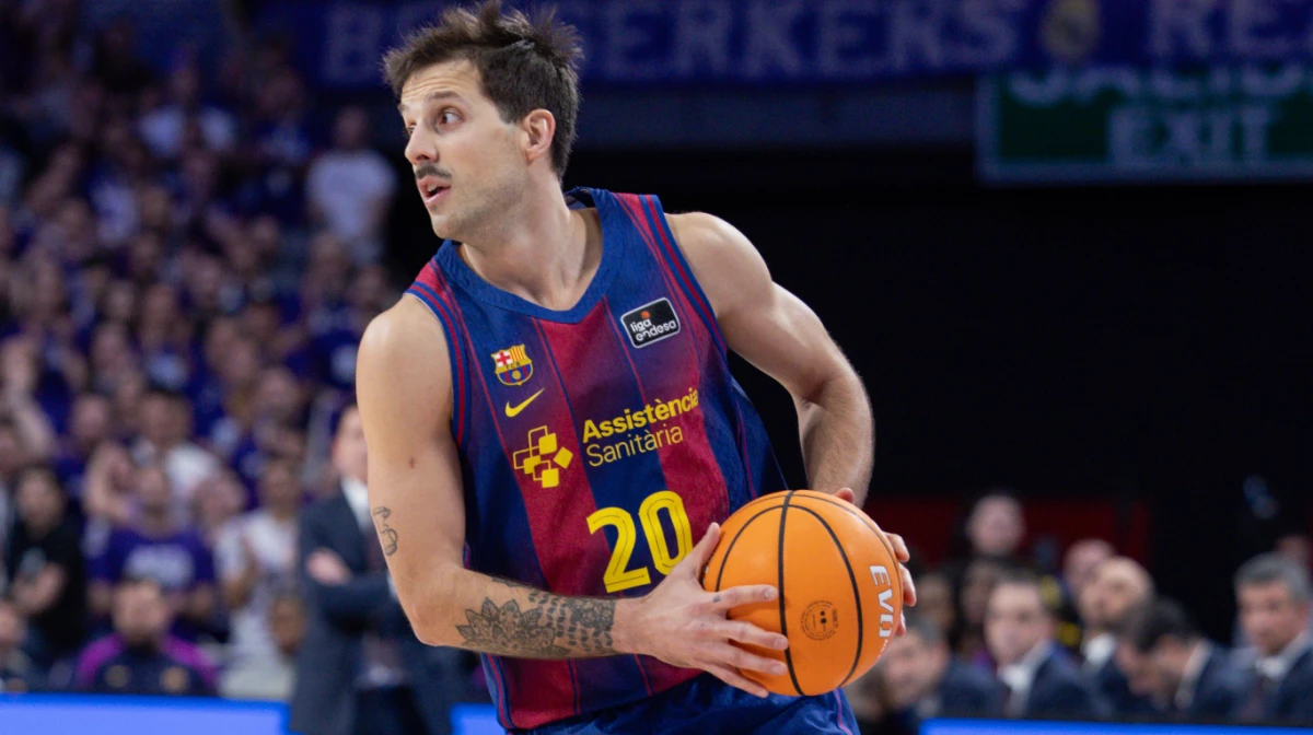 El argentino aportó 19 puntos desde el banco (Foto: X@FCBbasket).